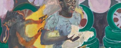 Michael Armitage The Chicken Thief (Detail), 2019 © Michael Armitage. Photo © White Cube (Theo Christelis)