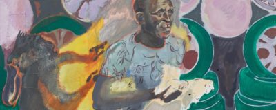 Michael Armitage The Chicken Thief (Detail), 2019 © Michael Armitage. Photo © White Cube (Theo Christelis)