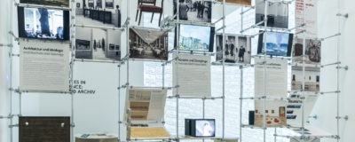 Archiv Galerie 2020/21: Archives in Residence – euward Archiv, Installationsansicht Haus der Kunst, 2020, Foto: Maximilian Geuter