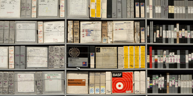 ECM – Eine kulturelle Archäologie Installationsansicht Foto: Wilfried Petzi, 2012