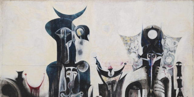 Ibrahim El-Salahi Reborn Sounds of Childhood Dreams 1 1961-65 © Ibrahim El-Salahi Tate