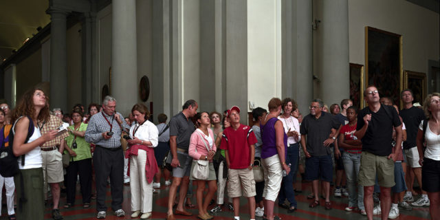 Audience 11, Florenz 2004 Chromogenic print 179,5 x 291,5 cm © Thomas Struth